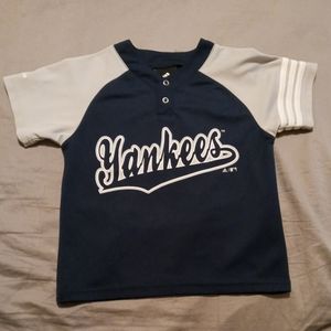 Youth Yankees Pullover Jersey Shirt
